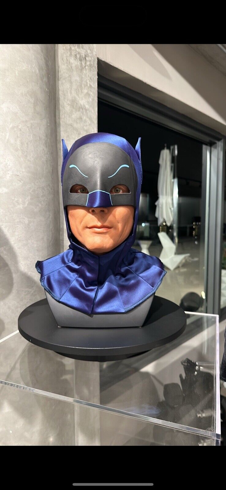 Adam West Batman Bust Life Size