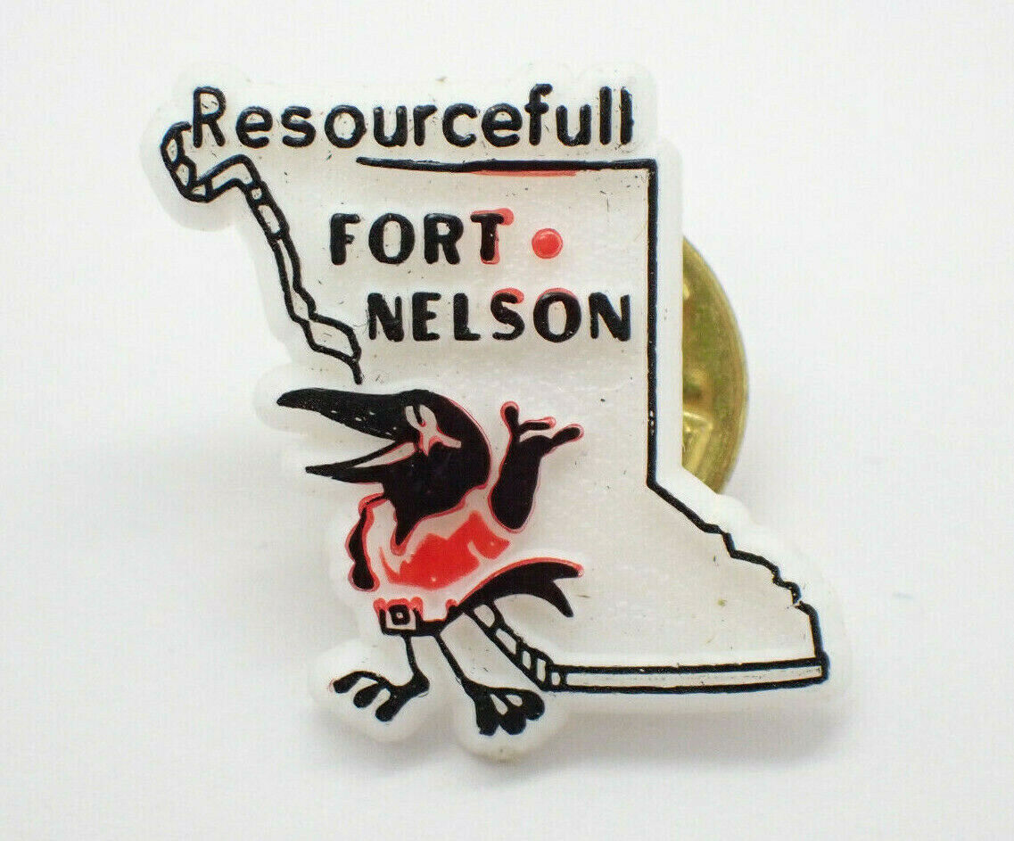 Resourceful Fort Nelson Vintage Lapel Pin