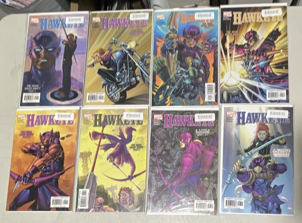 Marvel Comics Hawkeye #1 2 3 4 5 6 7 8 Complete 1-8 Run 2003