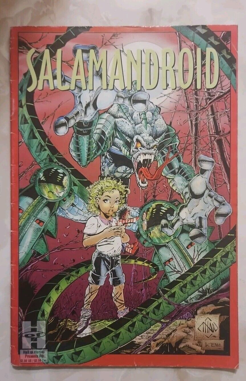 Hall of Heroes Presents #0 (1997) Salamandroid Comic Variant Ethan Van Sciver 