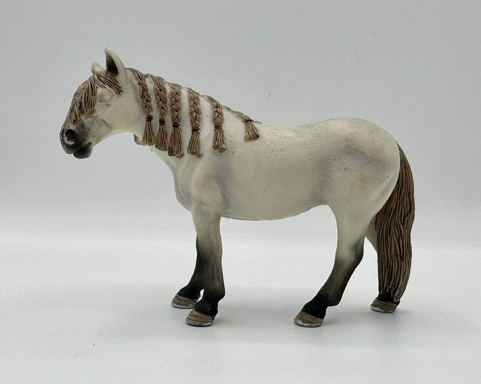 Schleich andalusian white mare braided mane 13668 2009