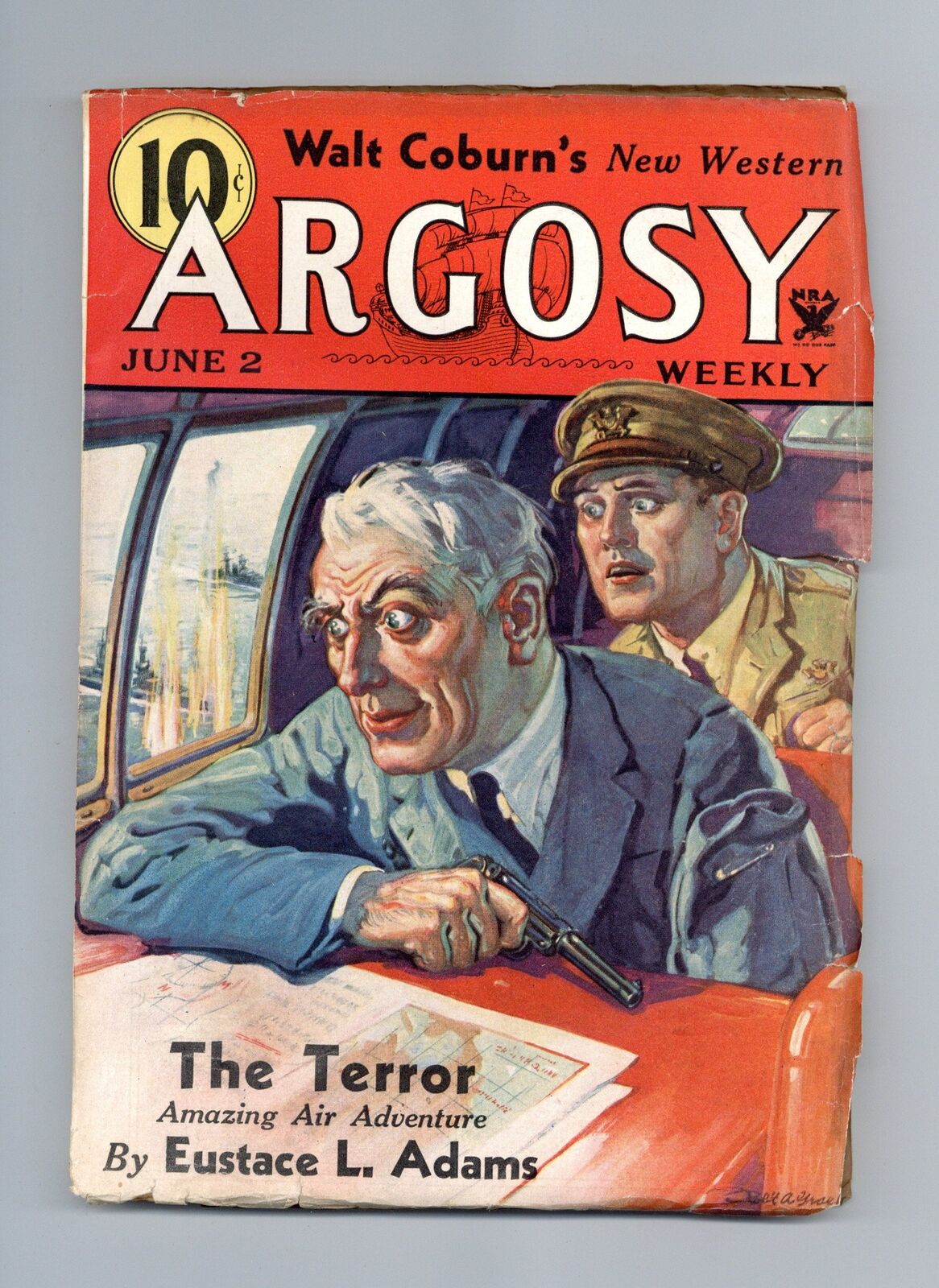 Argosy Part 4: Argosy Weekly Jun 2 1934 Vol. 247 #3 GD