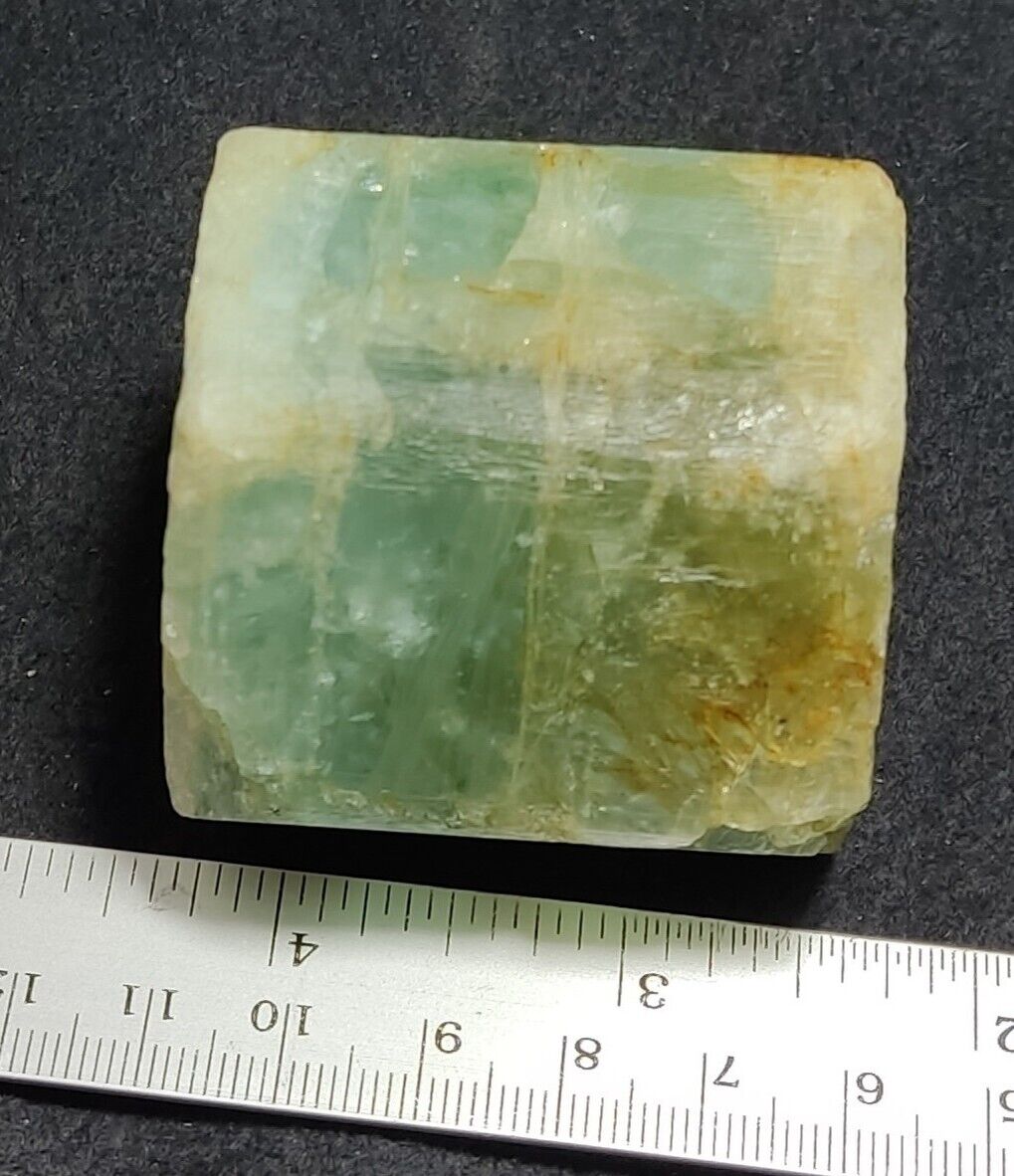 Natural Double Terminated Aquamarine Crystal 236 grams
