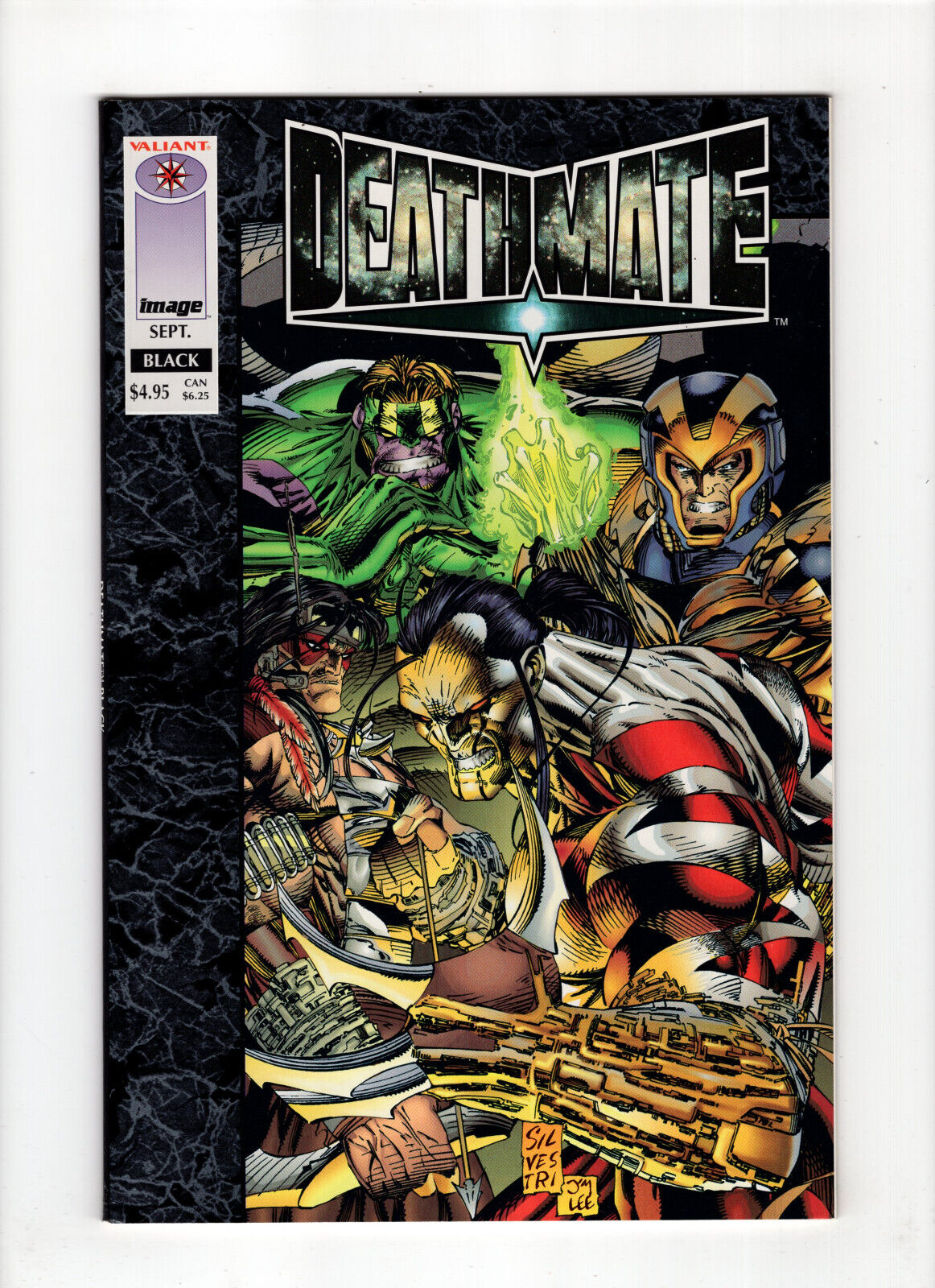 Deathmate Black #1A (1993, Image/Valiant Comics)