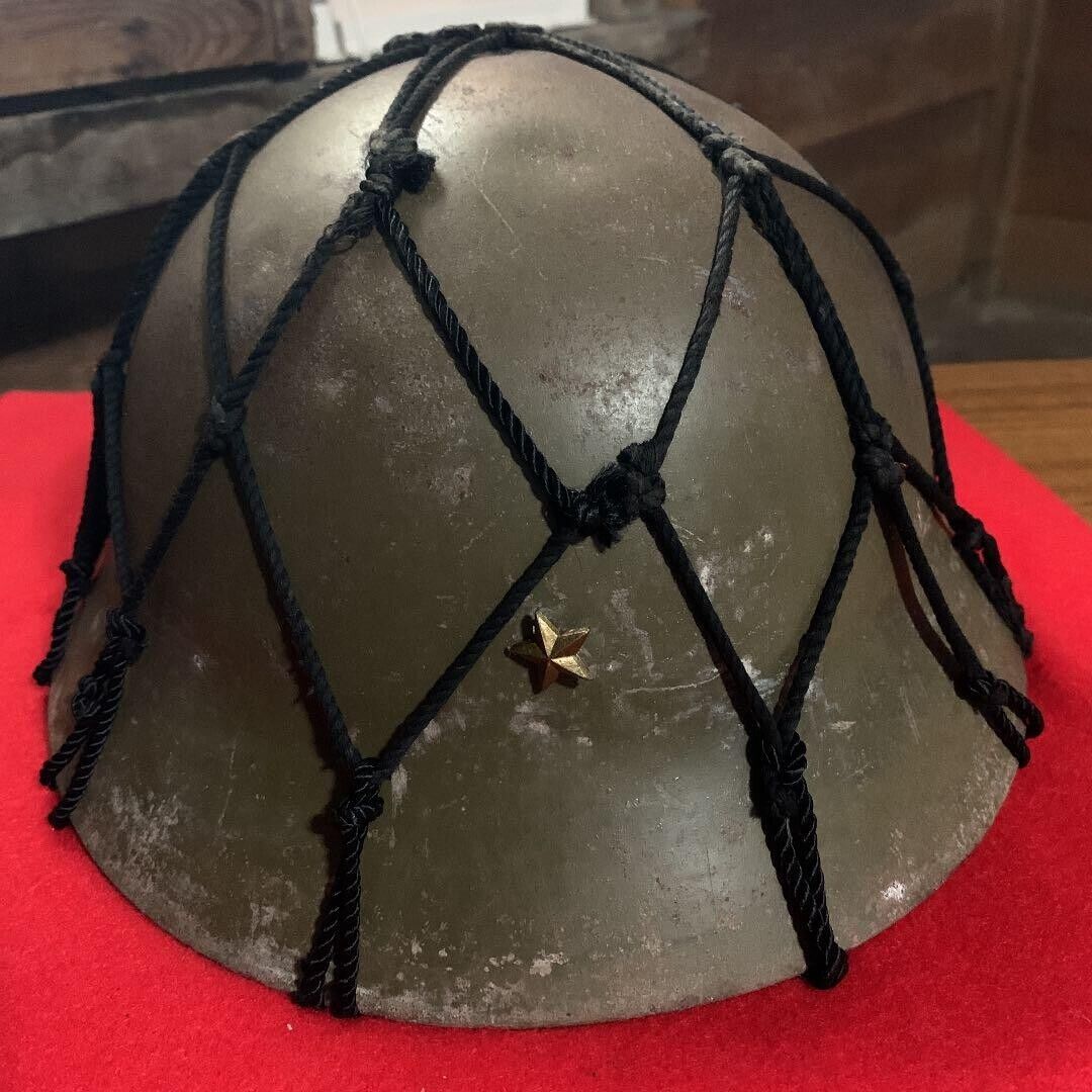 Old Japanese Army Iron Helmet War Antique Rare ww2