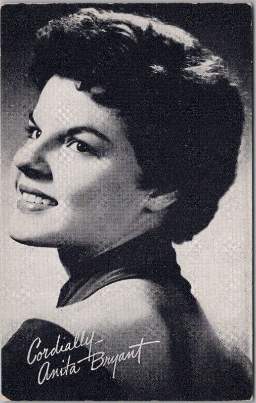 c1960s ANITA BRYANT Mutoscope Arcade Card Singer / Anti-Gay Rights Activist