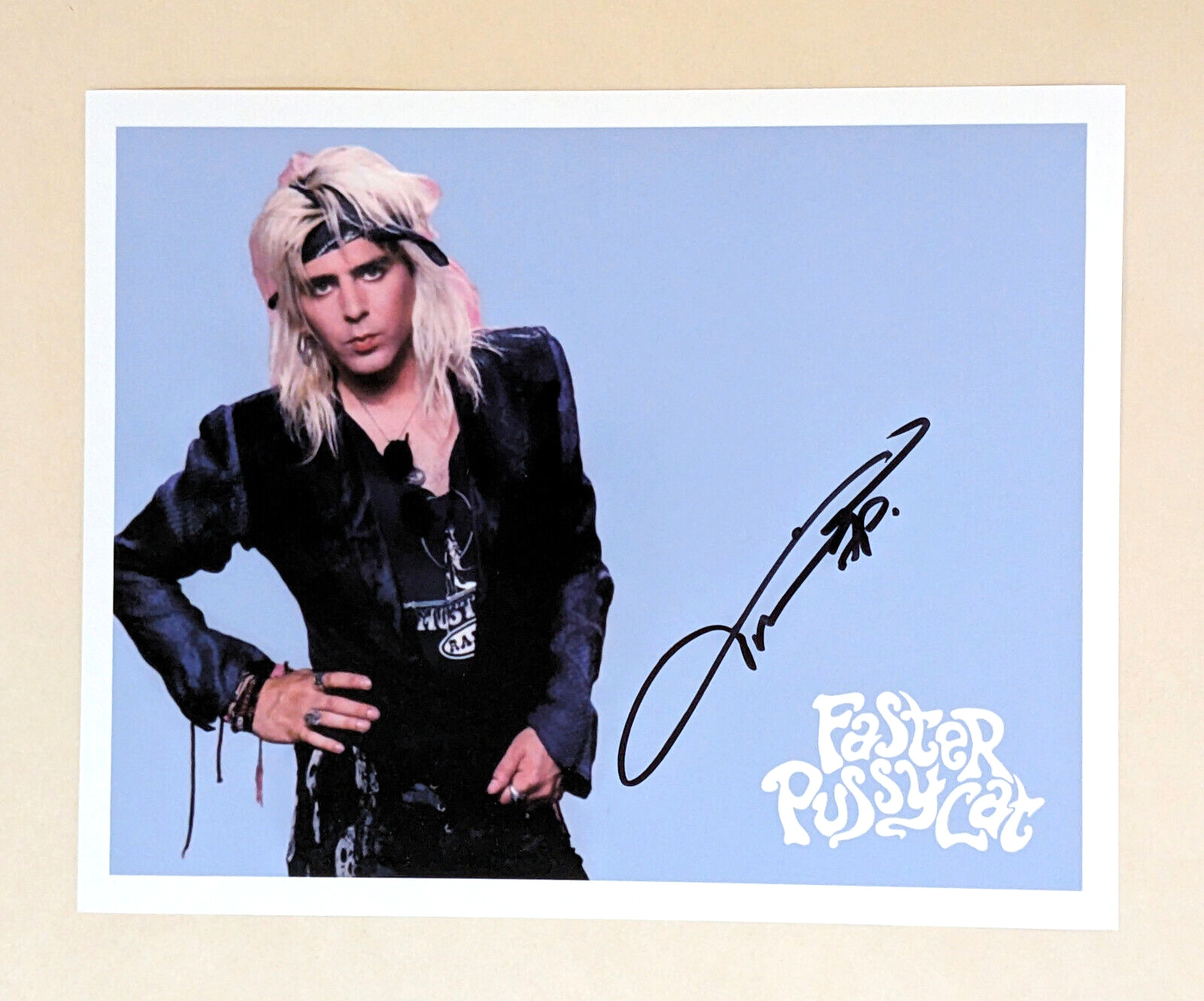 FASTER PUSSYCAT taime Downe SIGNED 8x10\