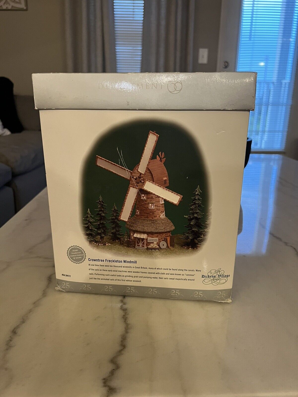 Department 56 Crowntree Freckleton Windmill Dickens Village Series  Christmas