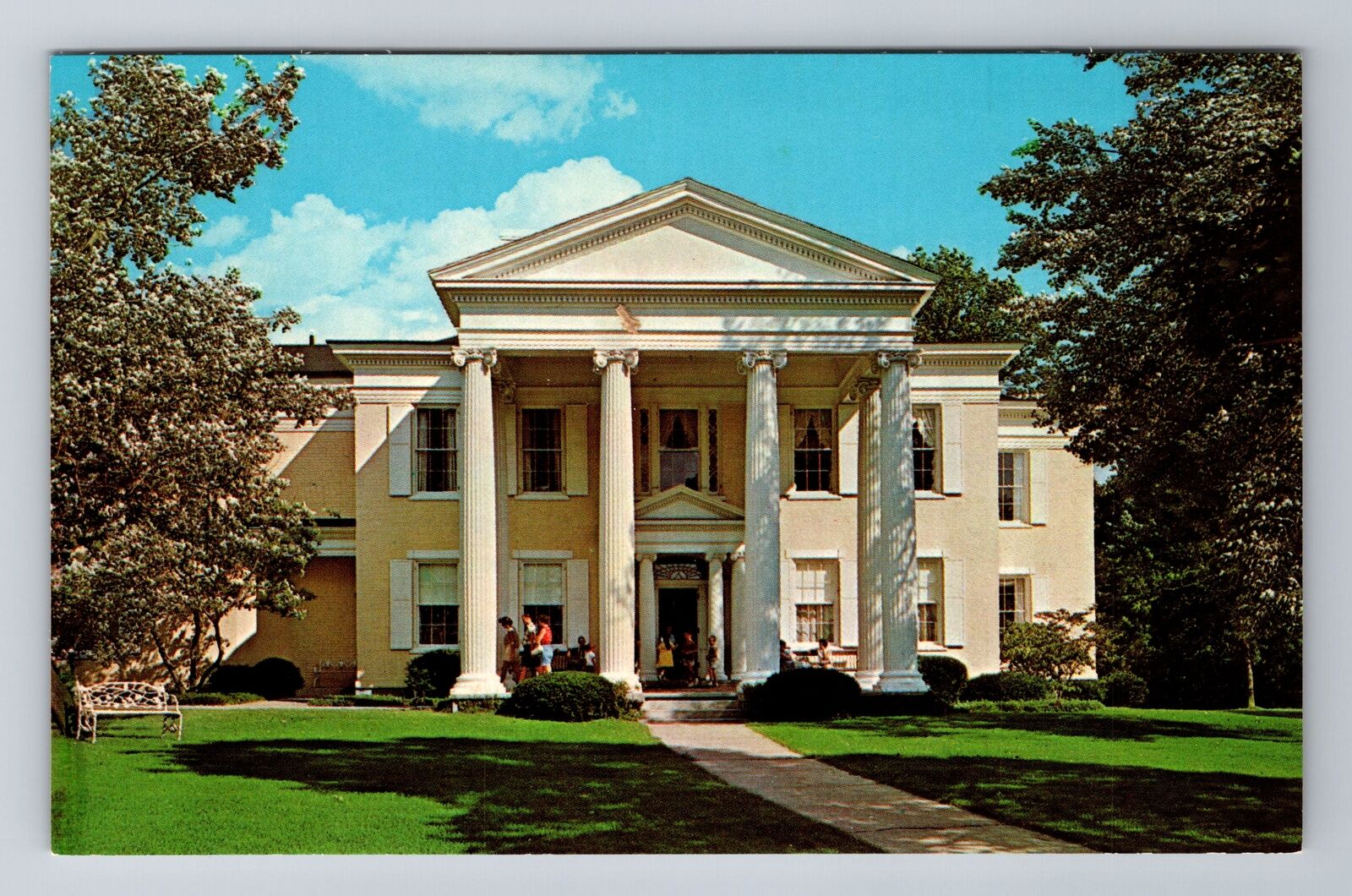 Wheeling WV-West Virginia, Mansion House Museum, Antique Vintage Postcard