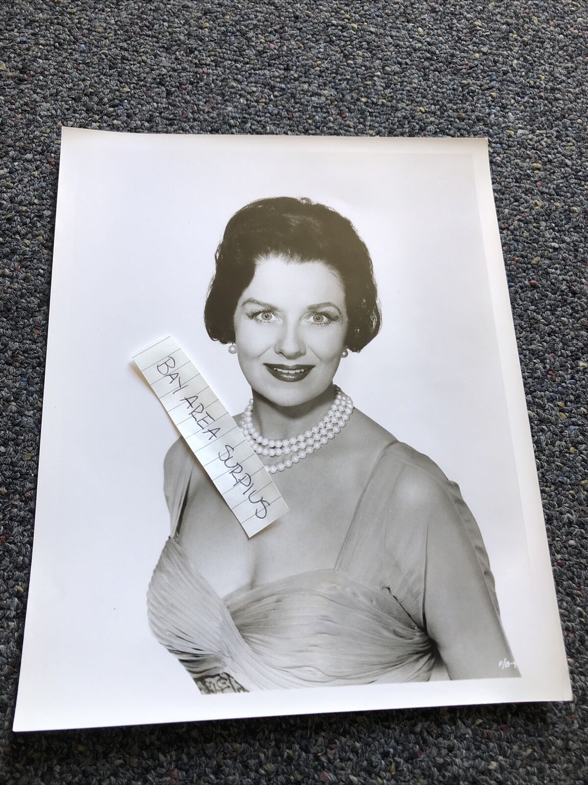 Rare Original Unpublished Photo Of Ruth Warrick 10”x8” Black/white Photograph