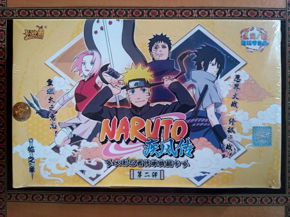 USA Naruto Official Trading Card Premium Booster Box TCG Anime SEALED NR-CC-L002