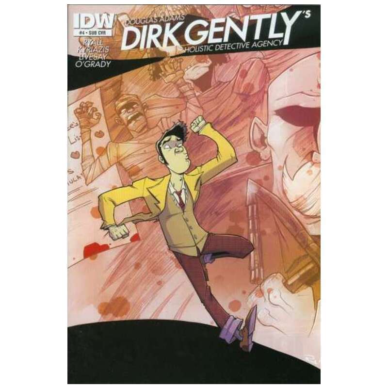 Dirk Gently\'s Holistic Detective Agency #4 SUB cover IDW comics NM [e,