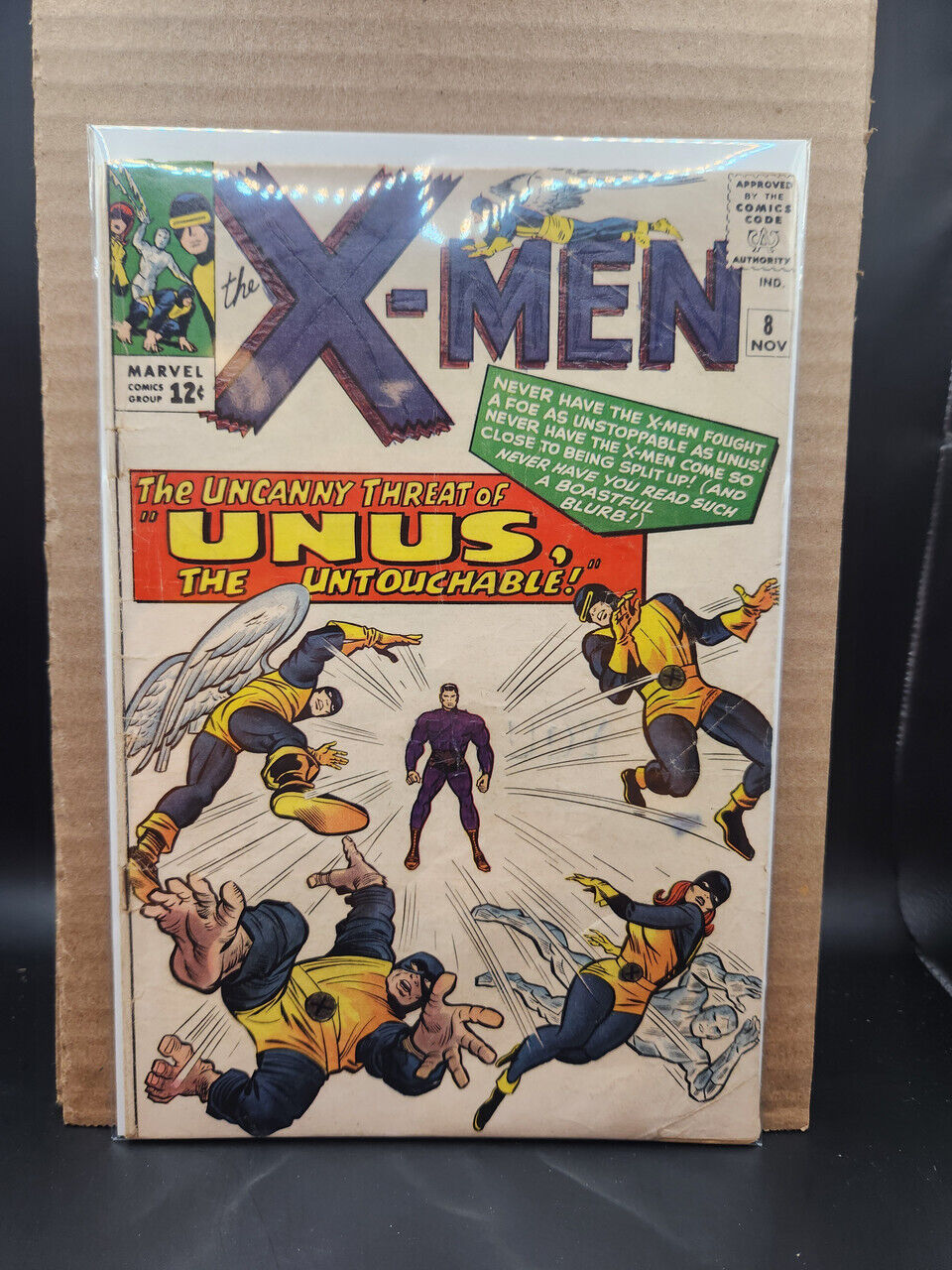 The X-Men #8 Marvel ⋅ 1964 1st appearance of Unus combined shipping
