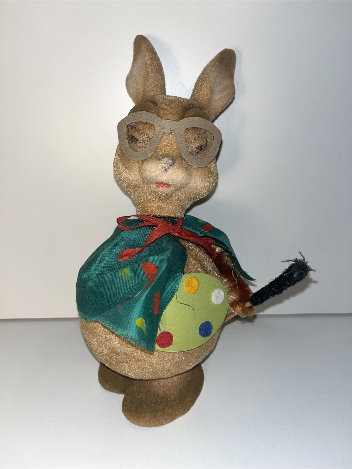 1950s GERMAN Bunny Rabbit Large CANDY CONTAINER EASTER 12 INCHES