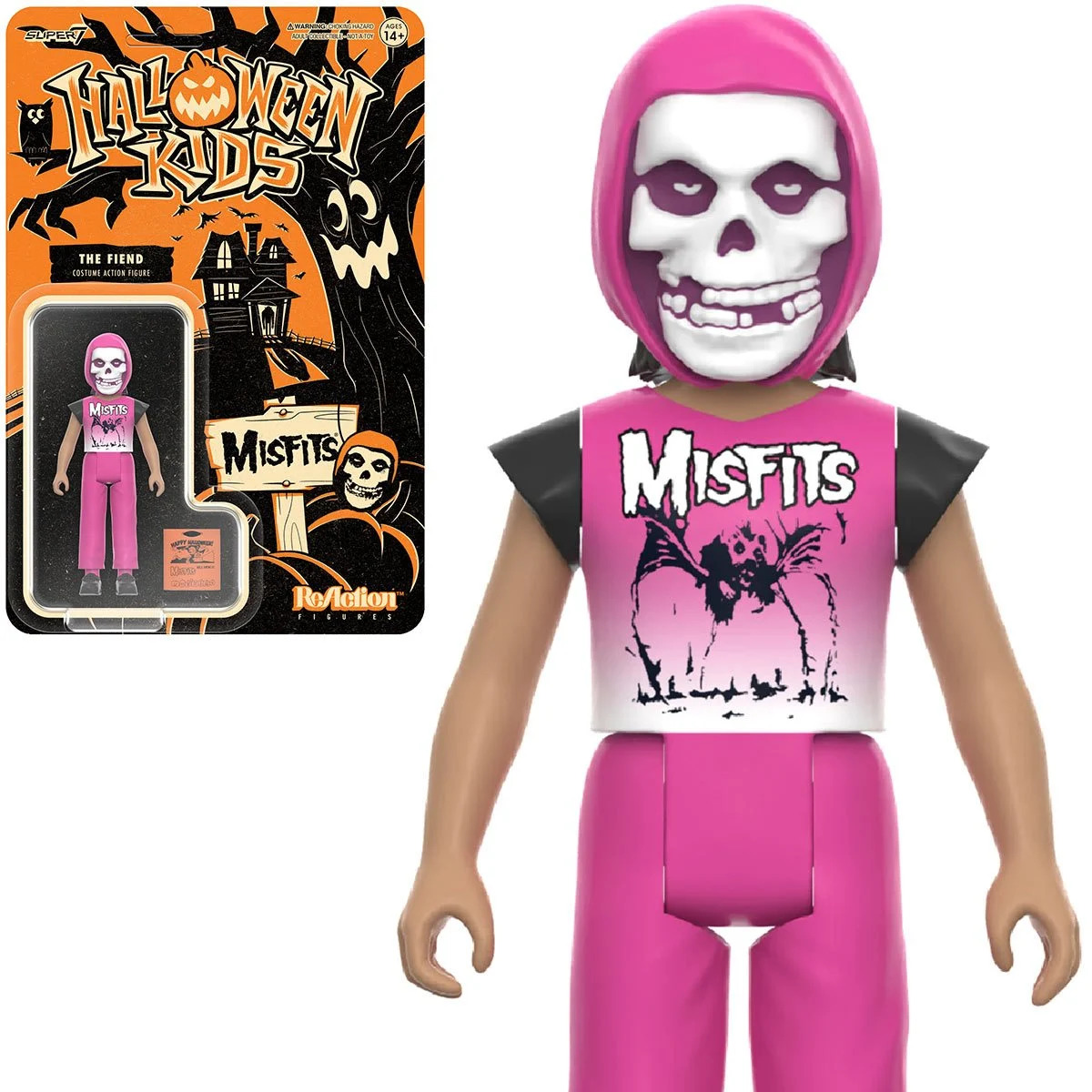 Super7 • ReAction Fig • THE FIEND • MISFITS Halloween Kids 3 ¾ inch • Ships Free