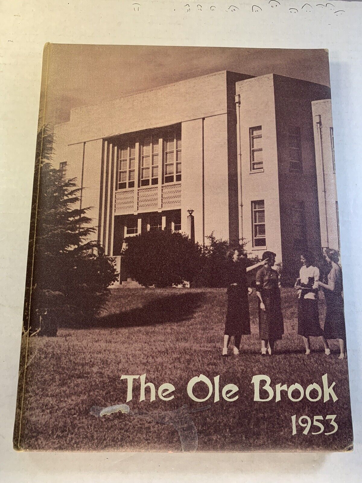 1953 Brookhaven Mississippi Ole Brook Yearbook Annual High School LANCE ALWORTH