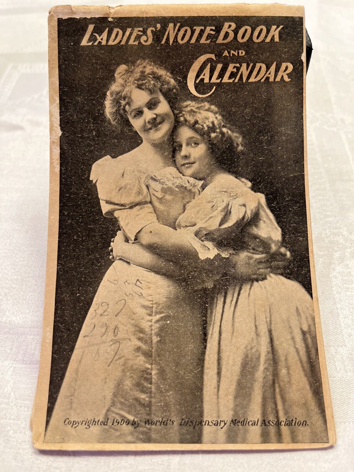 4395🌟Vintage Ladies Notebook & Calendar 1901 Dr Pierce Pleasant Pellets Booklet