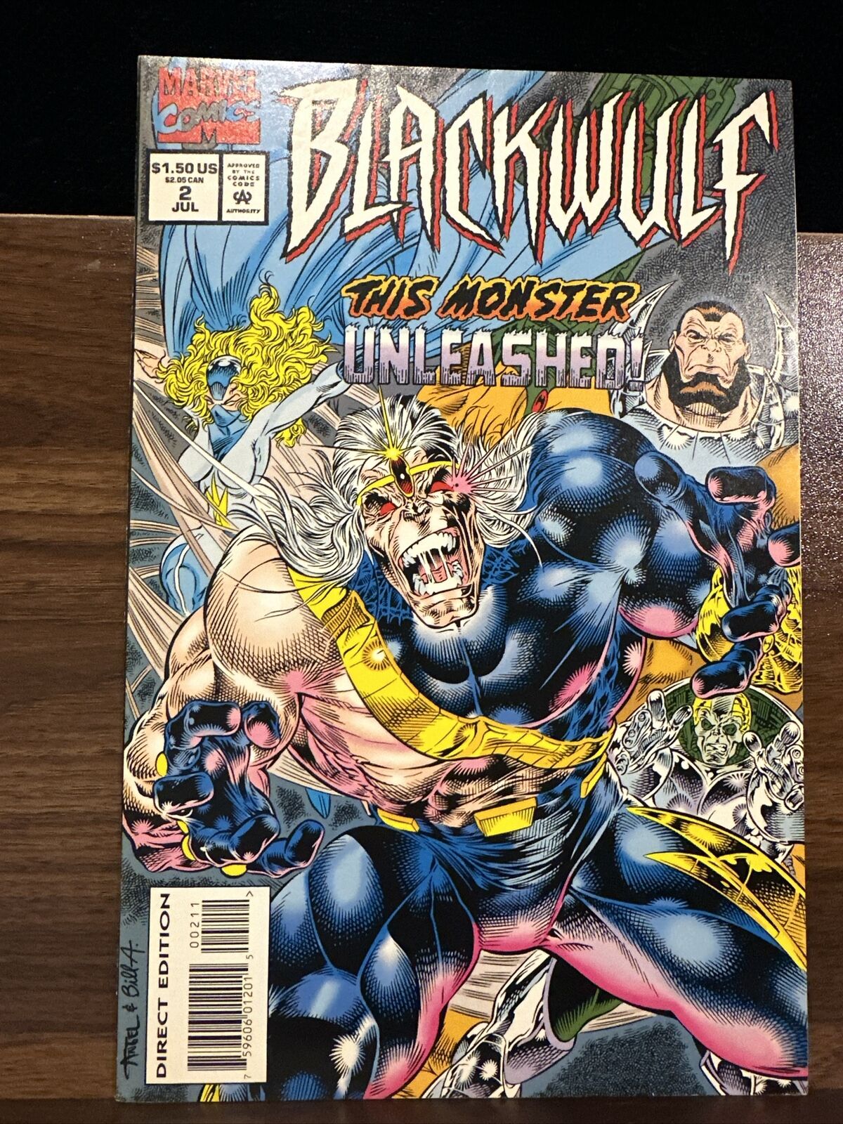 Blackwulf #2 July 1994 Marvel Comics