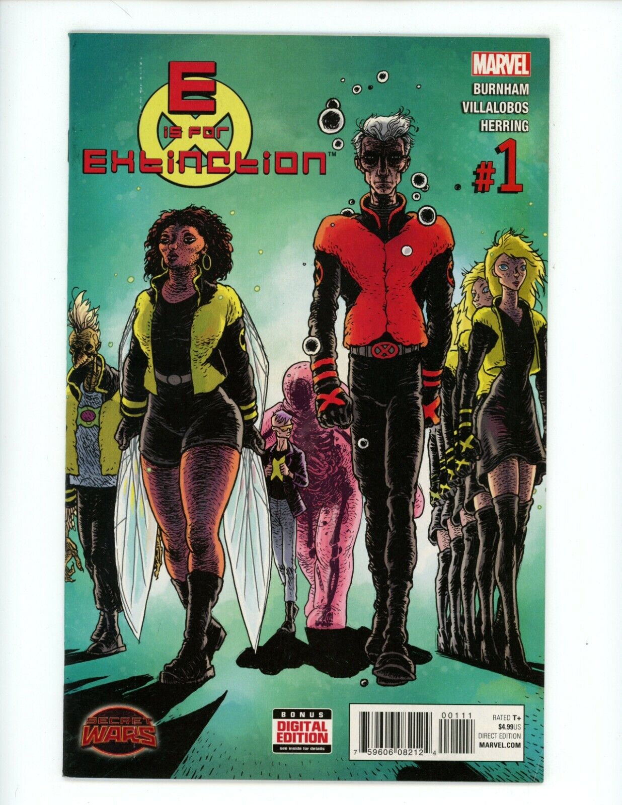 X-Men Extinction #1 Comic Book 2015 VF/NM Secret Wars Chris Burnham Marvel