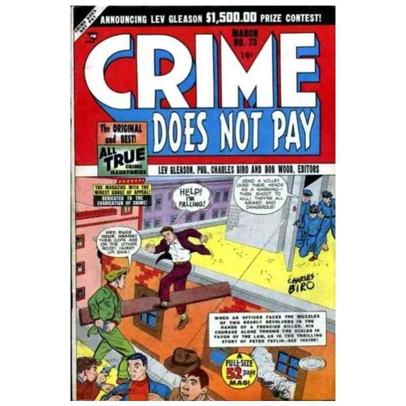Crime Does Not Pay #73 in Very Good + condition. [m]