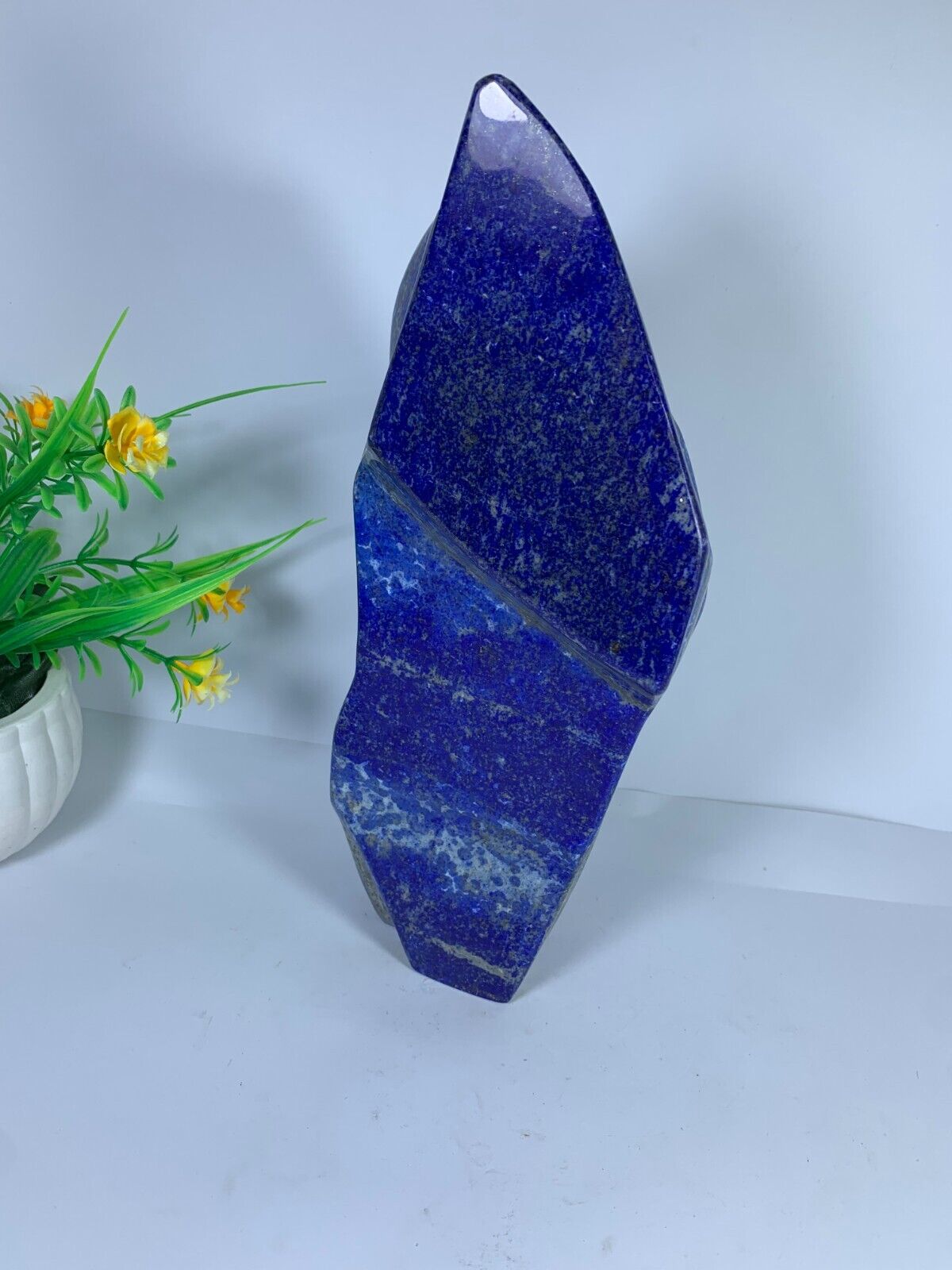 3-kg Lapis Lazuli Freeform Polished Rough Tumble Healing Crystal Specimen Stone