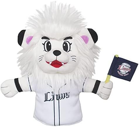 Saitama Seibu Lions Official Goods Lions Puppet Leo Stuffed H24 cm