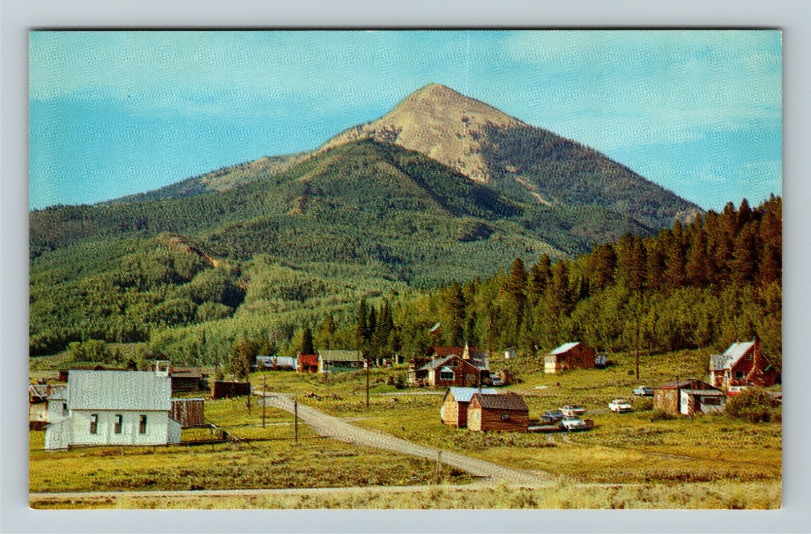 Craig CO-Colorado, Hahn's Peak Vintage Souvenir Postcard
