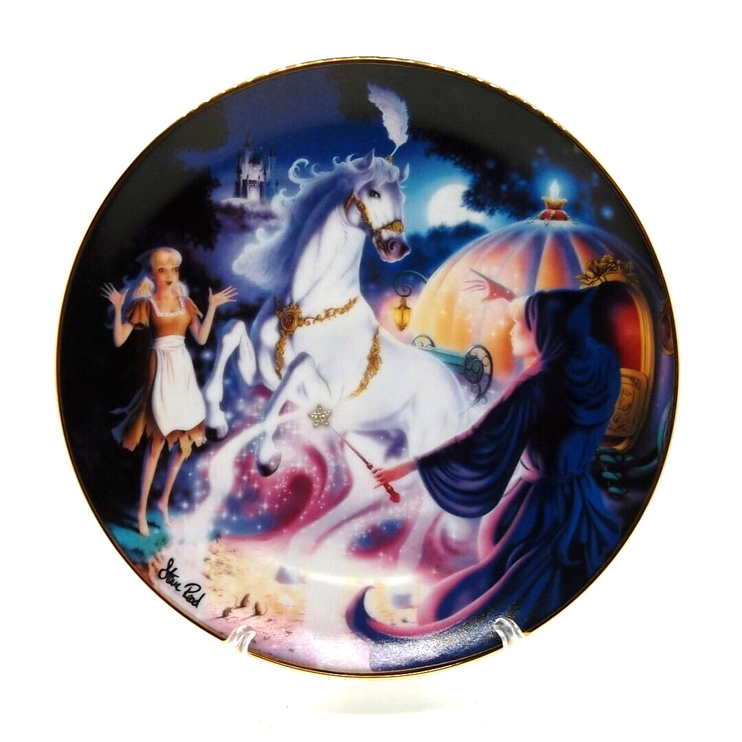 The Magical Moment - Steve Read Cinderella Plate 8” The Franklin Mint PA1143