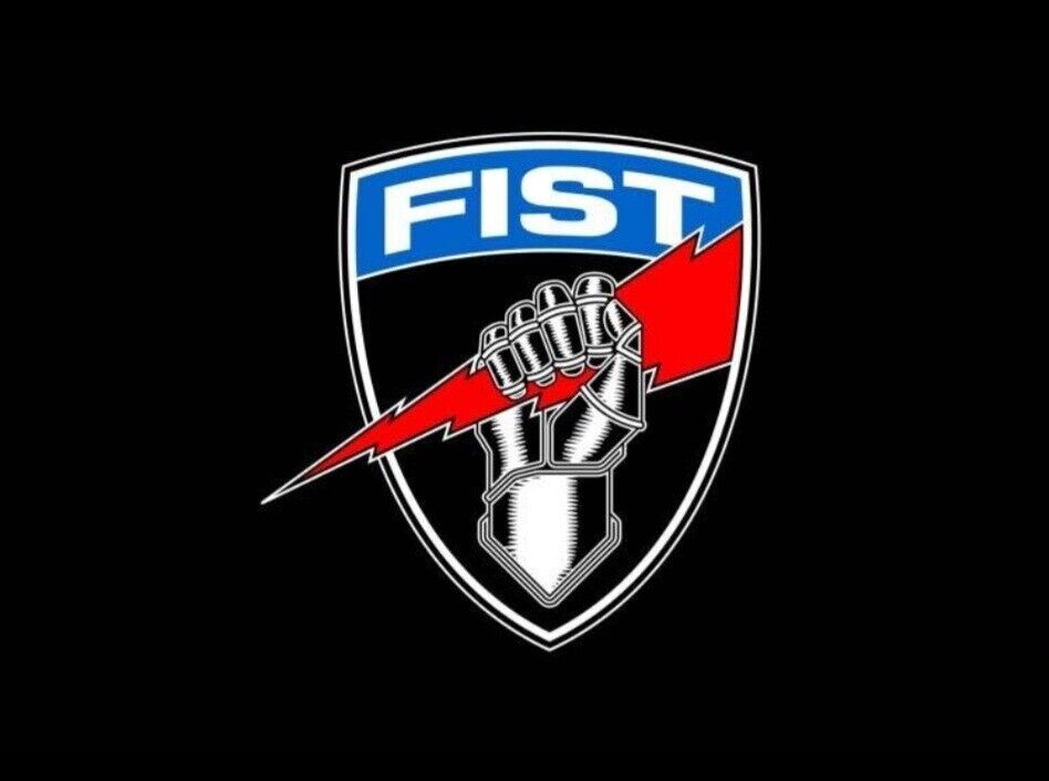 Army FIST Shield flag forward observer Fister 3'x5' 