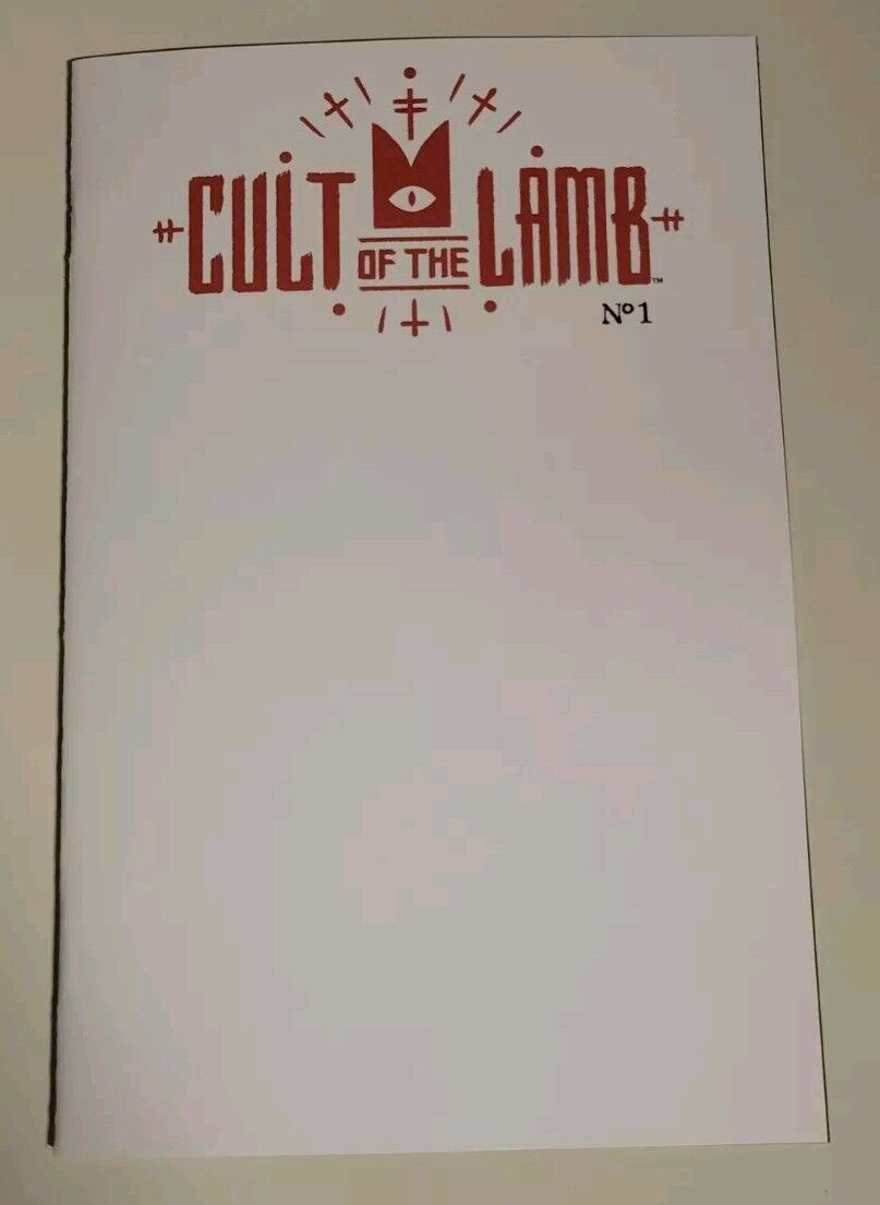 CULT OF THE LAMB #1 (OF 4) 06/05/2024 NM-/VF+ COVER E SKETCH VARIANT ONI PRESS 