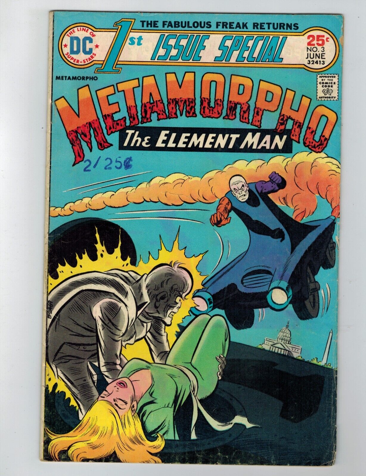 Metamorpho #3 Comic Book June 1975 DC Comics