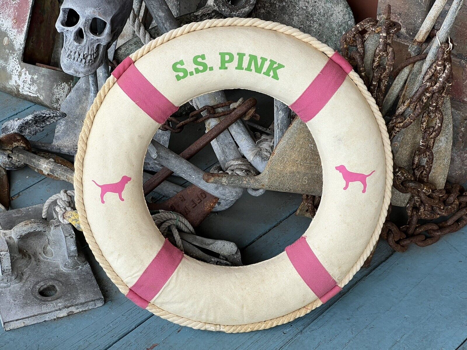 Victoria’s Secret PINK Vintage Life Ring Saver Buoy Display Collectible Prop 18