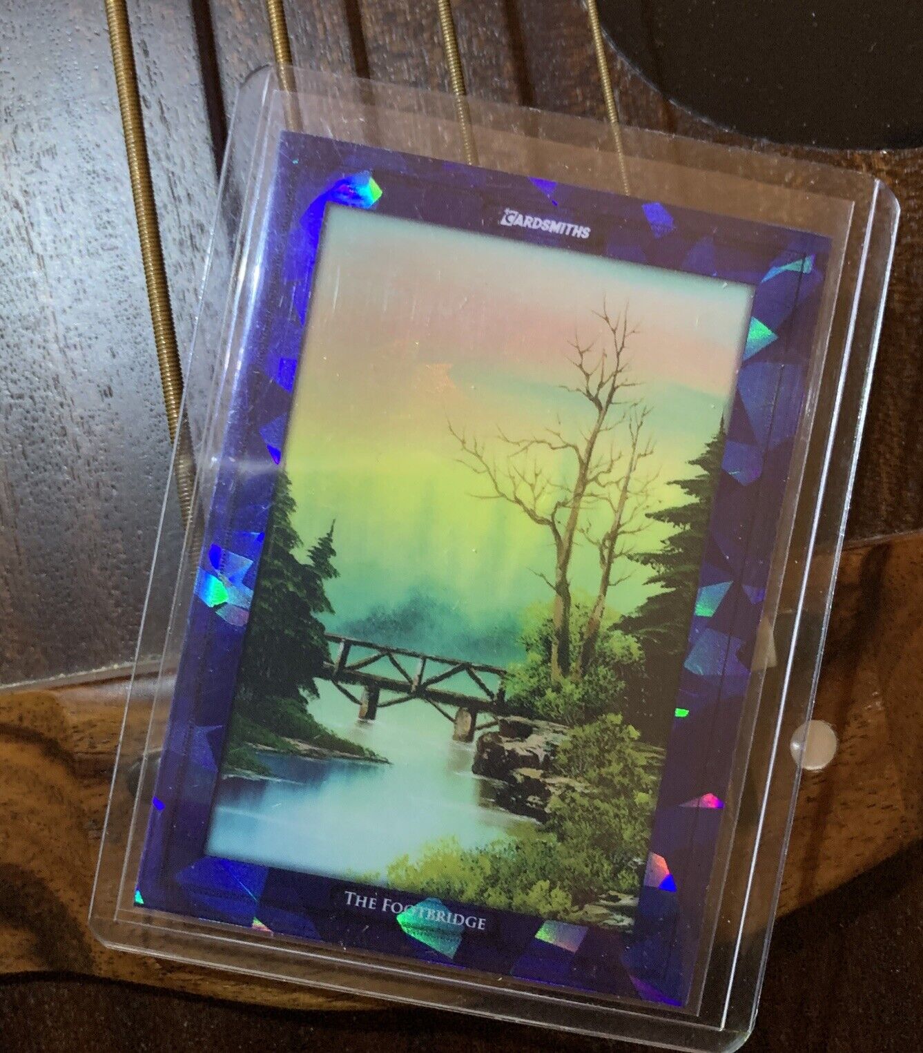 Bob Ross Collectable Card #3 SAPPHIRE GEMSTONE \