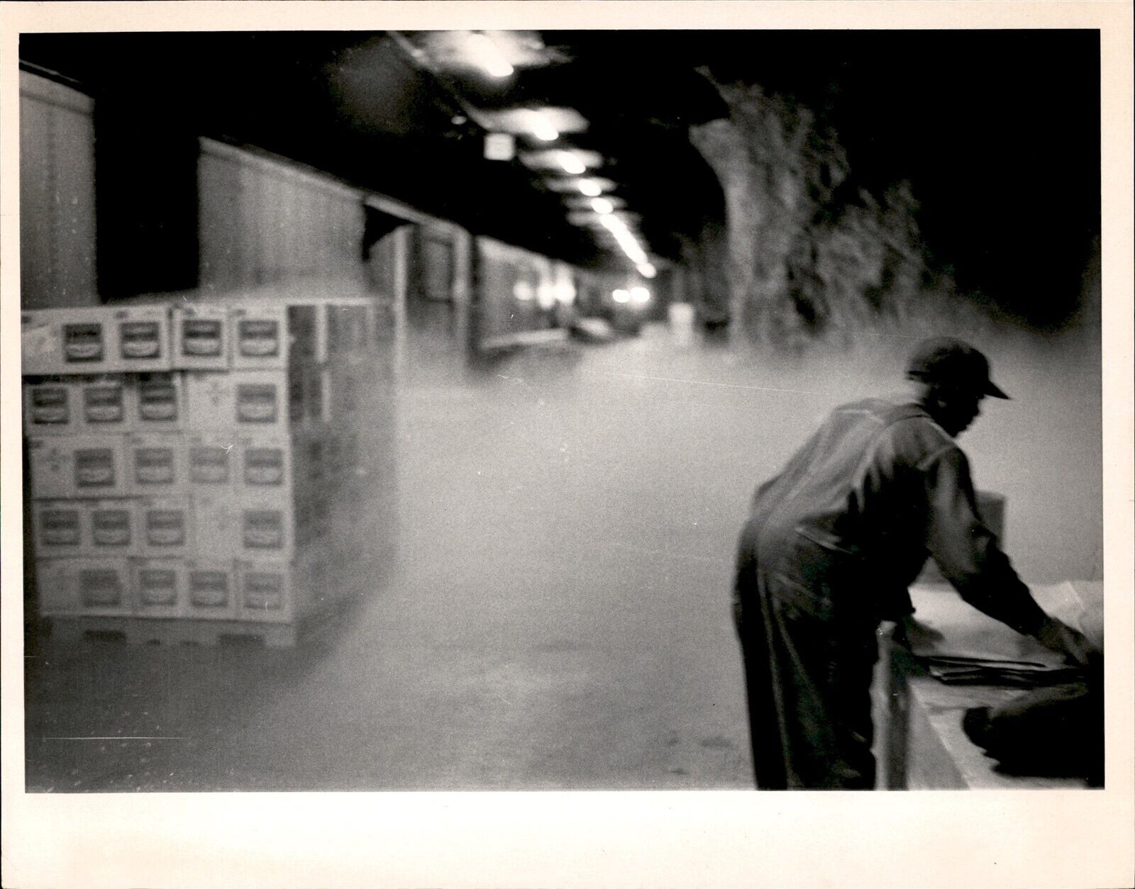 LG27 1971 Orig Photo SUBTROPOLIS ARTIFICIAL CAVE STORAGE FACILITY KANSAS CITY