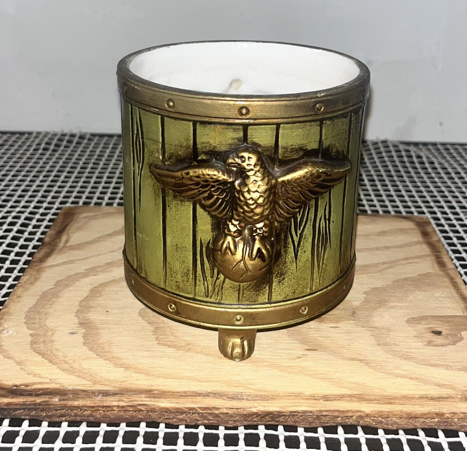 Vintage INARCO GREEN COUNTRY LIVING EAGLE Planter