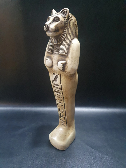 Gorgeous SEKHMET goddess of Healing and war standing as a lion to protect you
