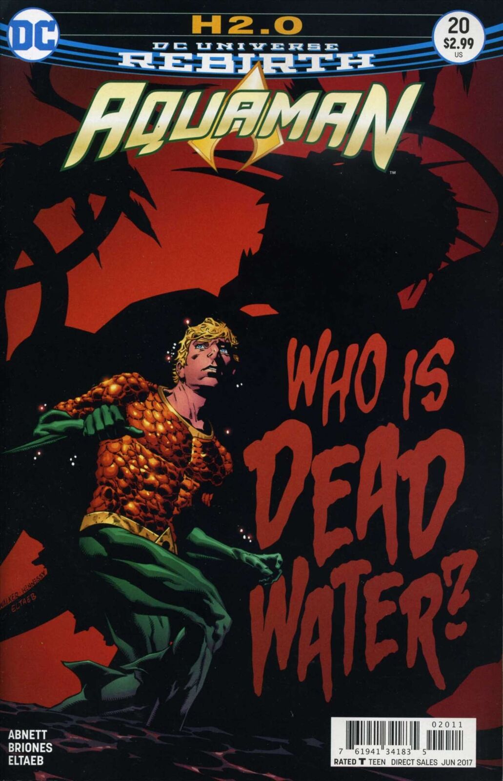 Aquaman (8th Series) #20 VF; DC | Dan Abnett Rebirth - we combine shipping