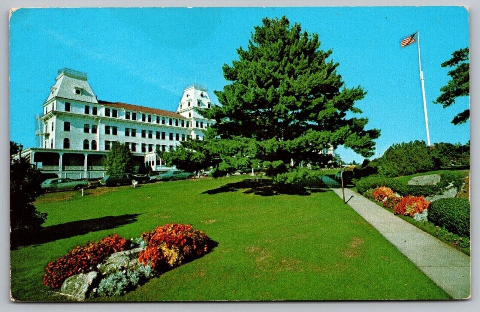 Wentworth By The Sea Portsmouth NH New Hampshire Postcard PM Cancel WOB Note 8c