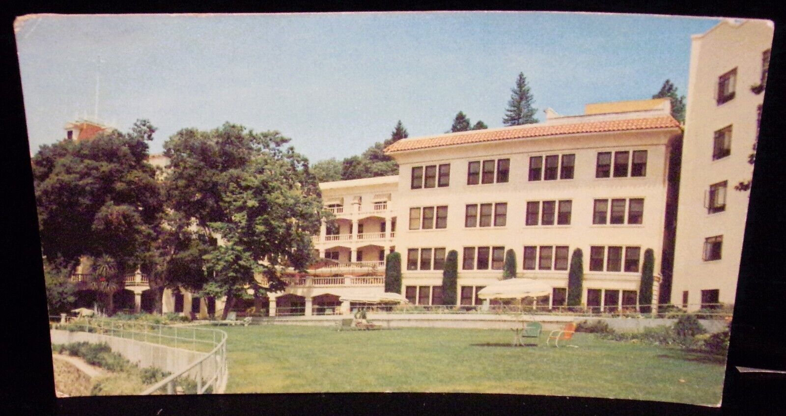 Napa, Ca Valley State Sanitarium Hospital  1971 RPPC Unused/Collectible Postcard