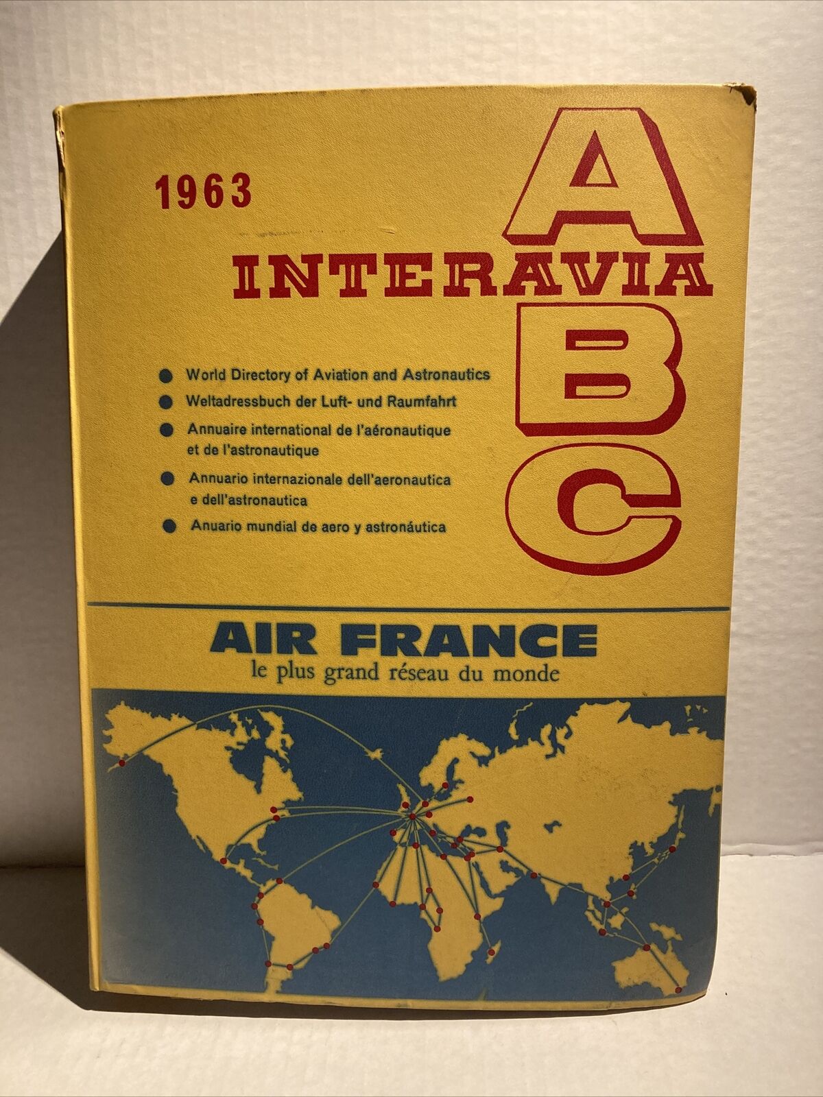1963 Interavia  ABC World Directory Of Aviation & Astronautics (CP75)