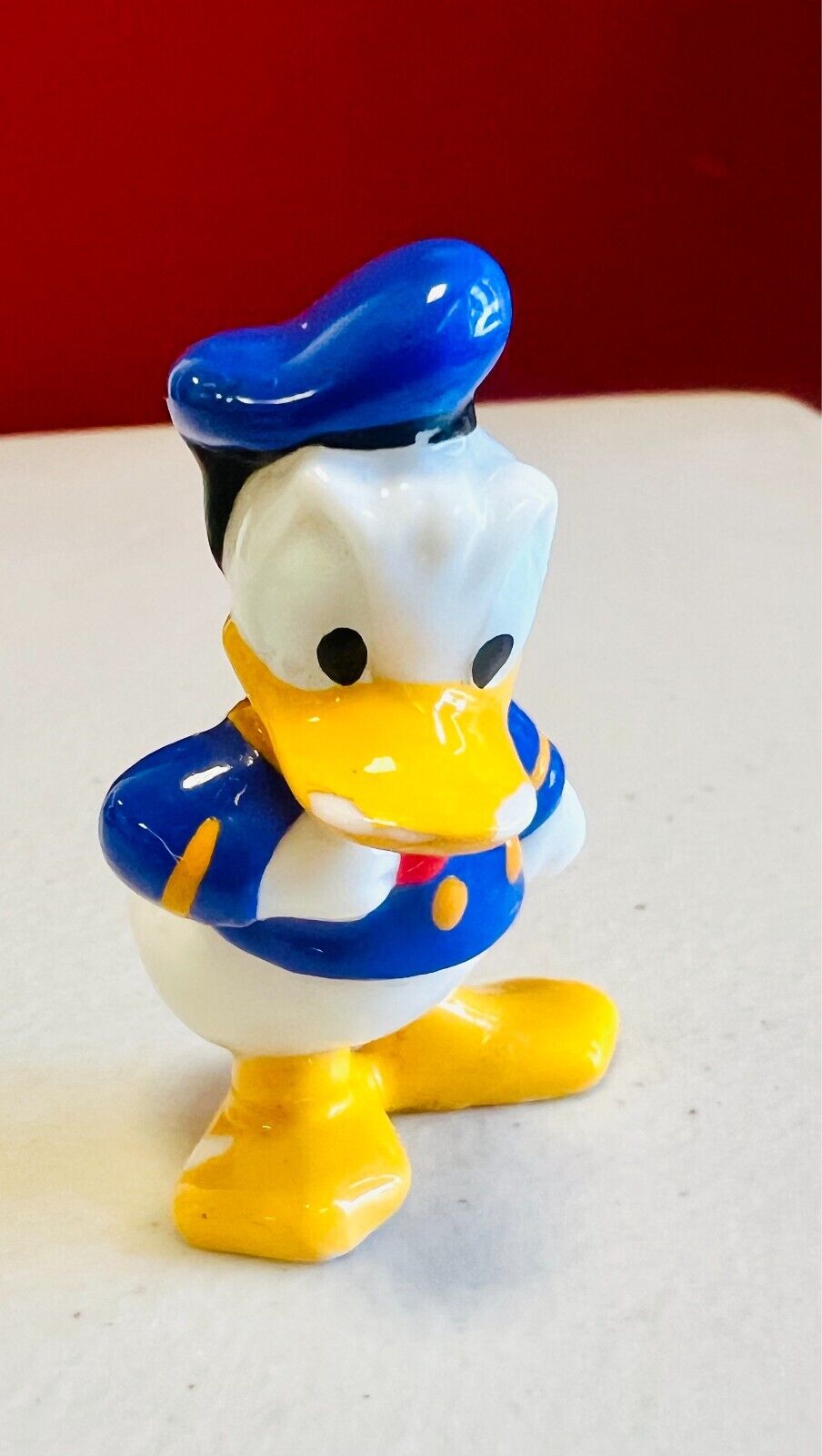 Vintage Donald Duck Sailor Ceramic Figurine China 2