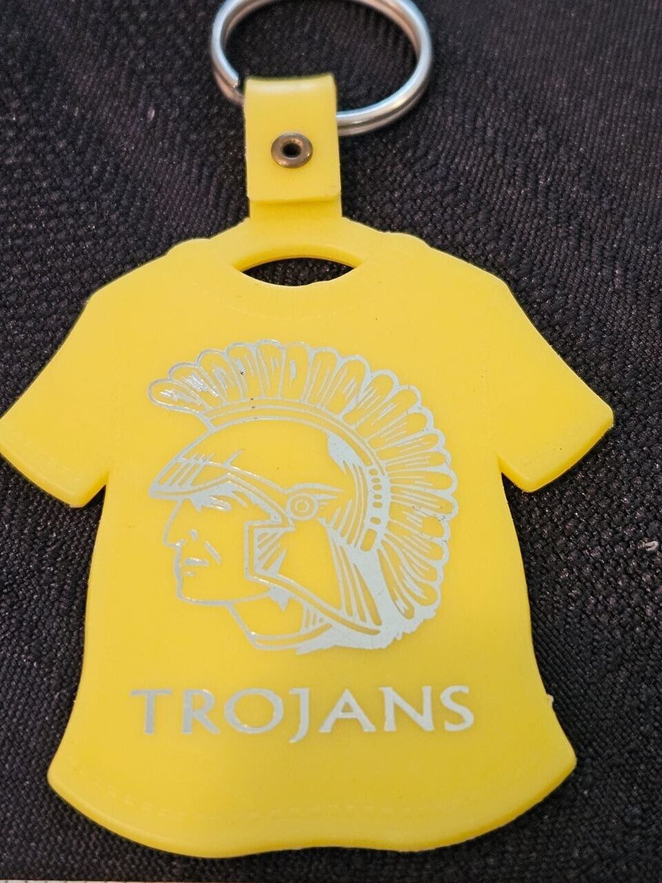 Vintage USC Trojans Key Keychain