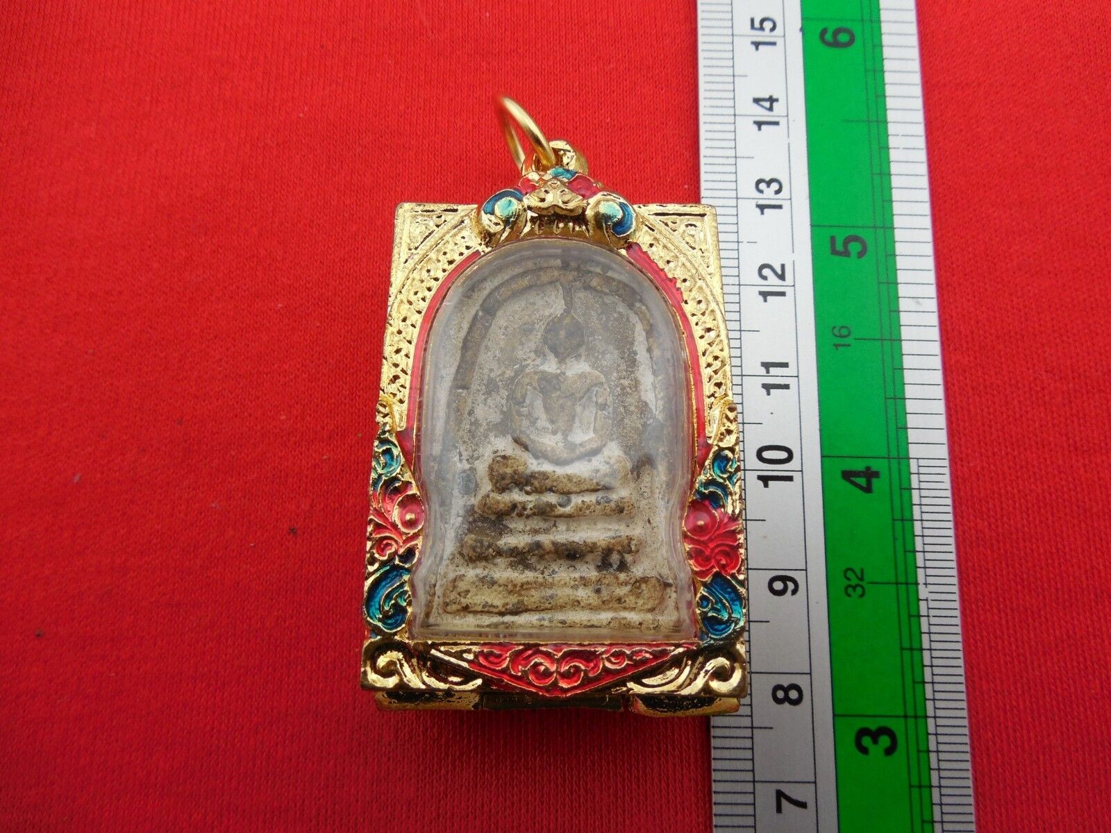 Talisman Phra Somdej Charm LP Toh Wat Rakang Fetish Pim Yai Treasure Thai Amulet