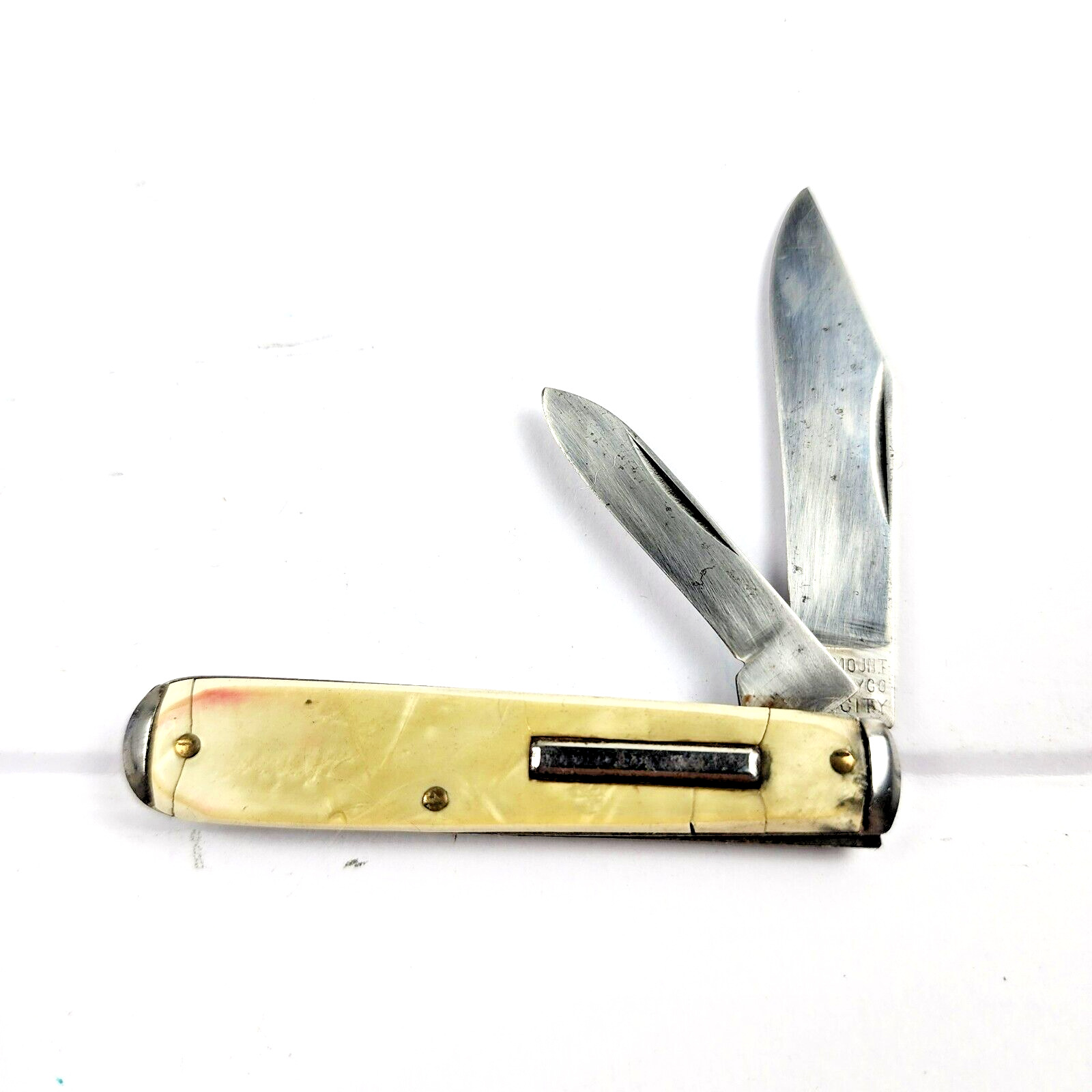 VTG Camillus Brand Fairmount Cutlery, New York City, Pocket Knife, 2 Blade Jack