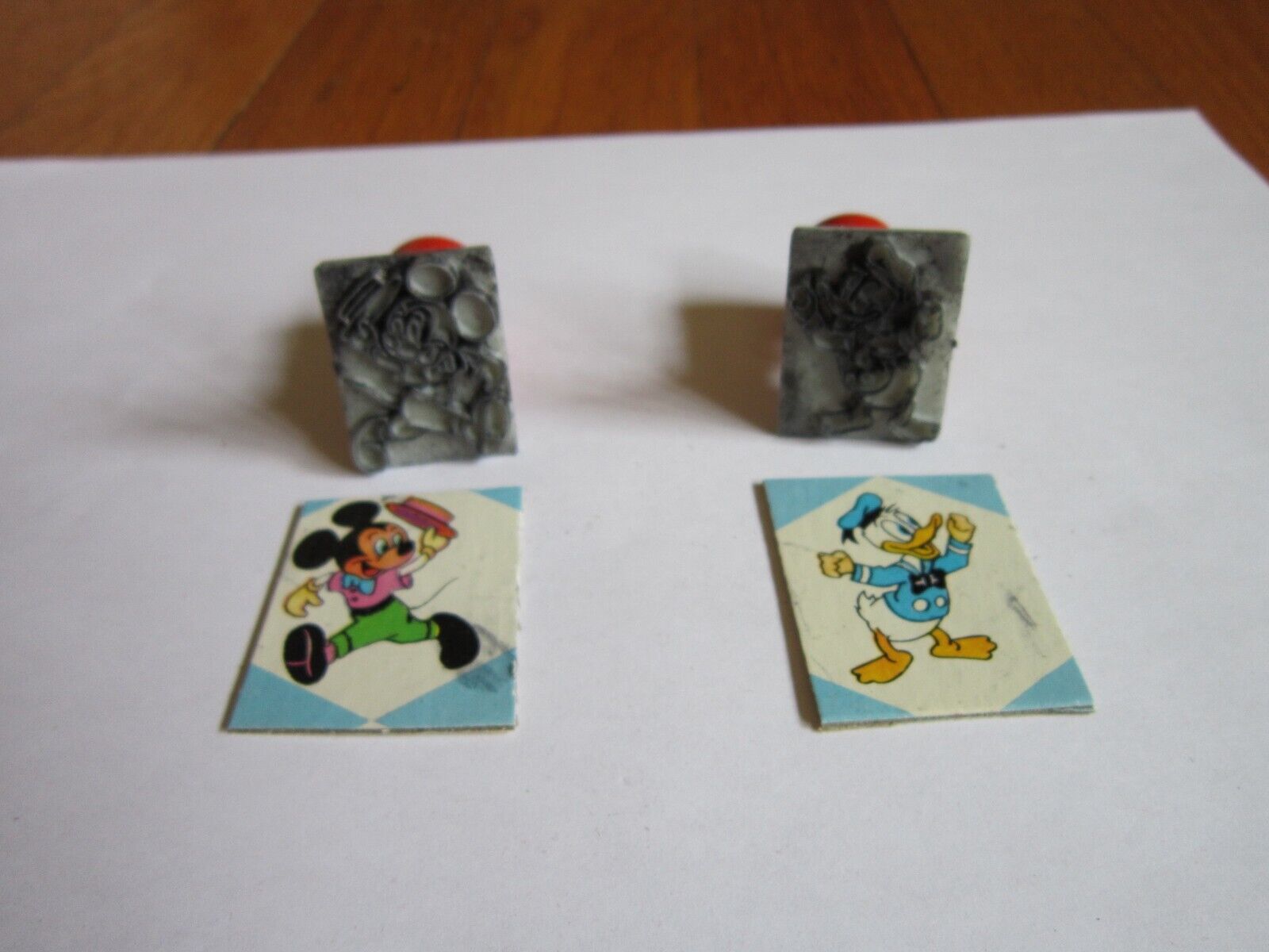 Vintage Disney Stamps Stampers Mickey Mouse Donald Duck Collectibles Crafting