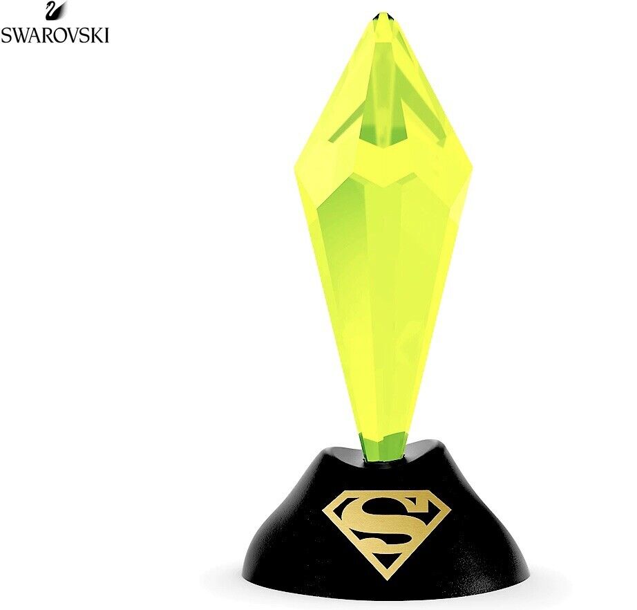 New In Box Authentic Swarovski DC Comics Kryptonite Crystal Figurine #5557487