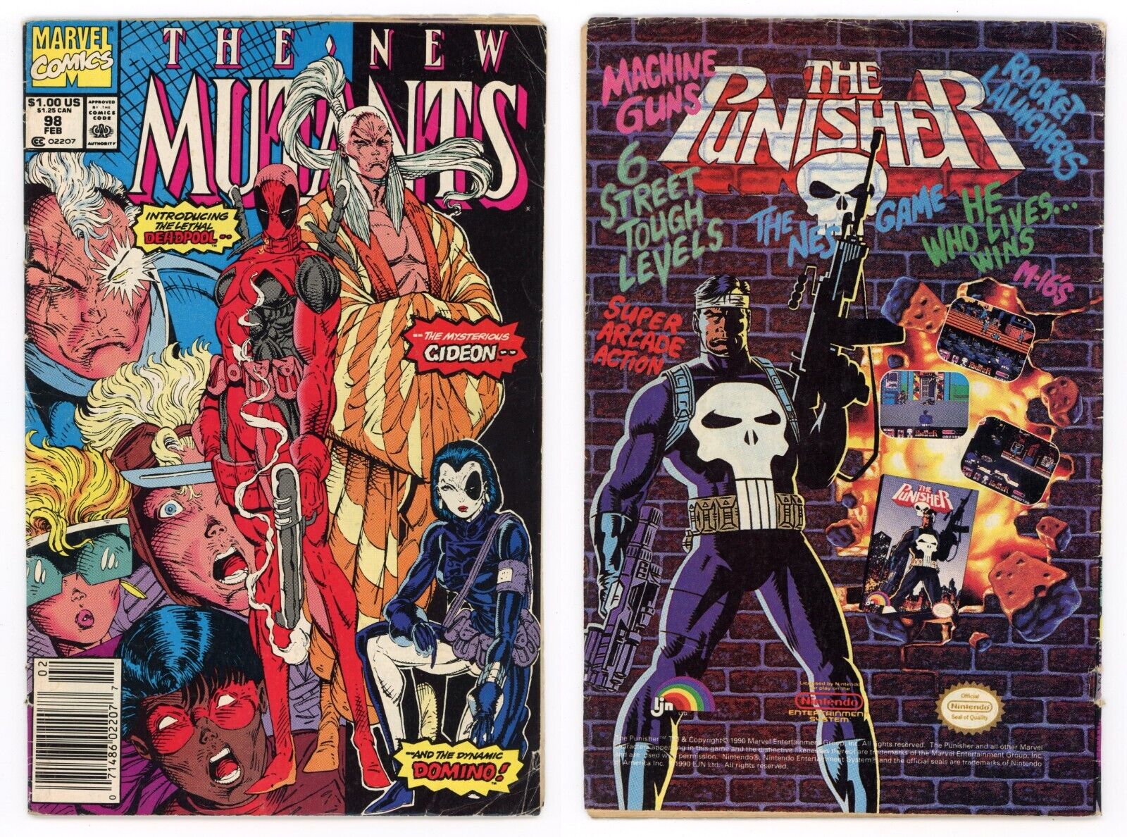 New Mutants #98 (VG/FN 5.0) NEWSSTAND 1st app DEADPOOL Wade Wilson 1991 Marvel