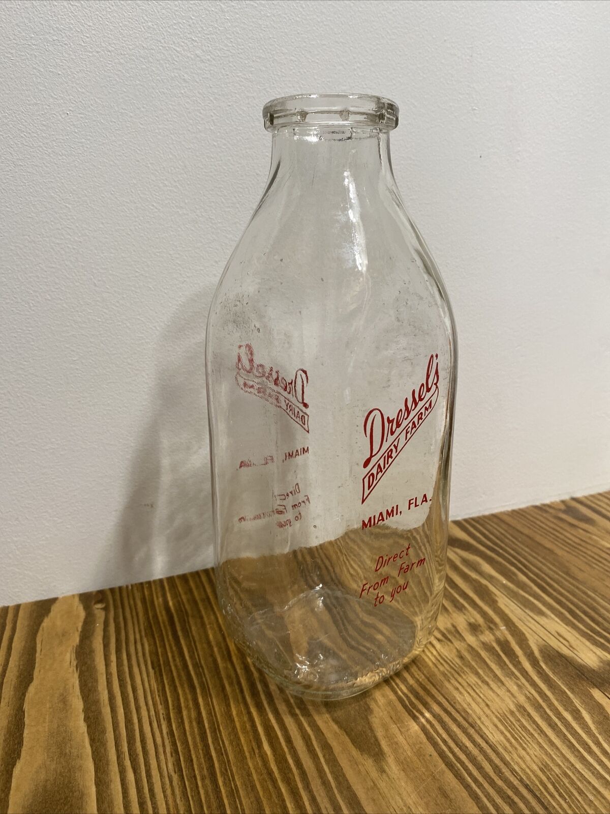 RARE vintage milk bottle