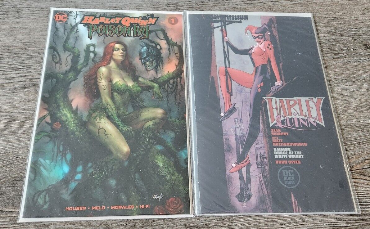 Harley Quinn / Poison Ivy - Variant / Foil Covers - DC Comics Lot