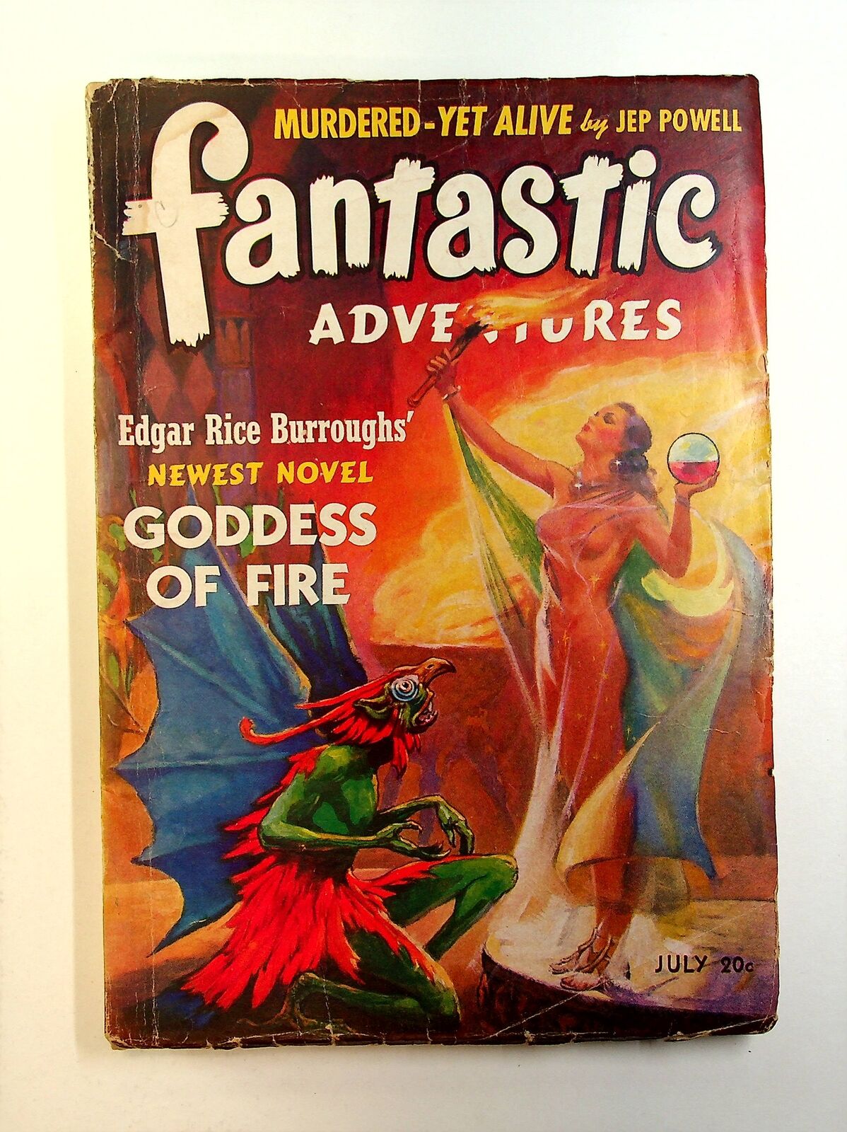 Fantastic Adventures Pulp / Magazine Jul 1941 Vol. 3 #5 VG- 3.5